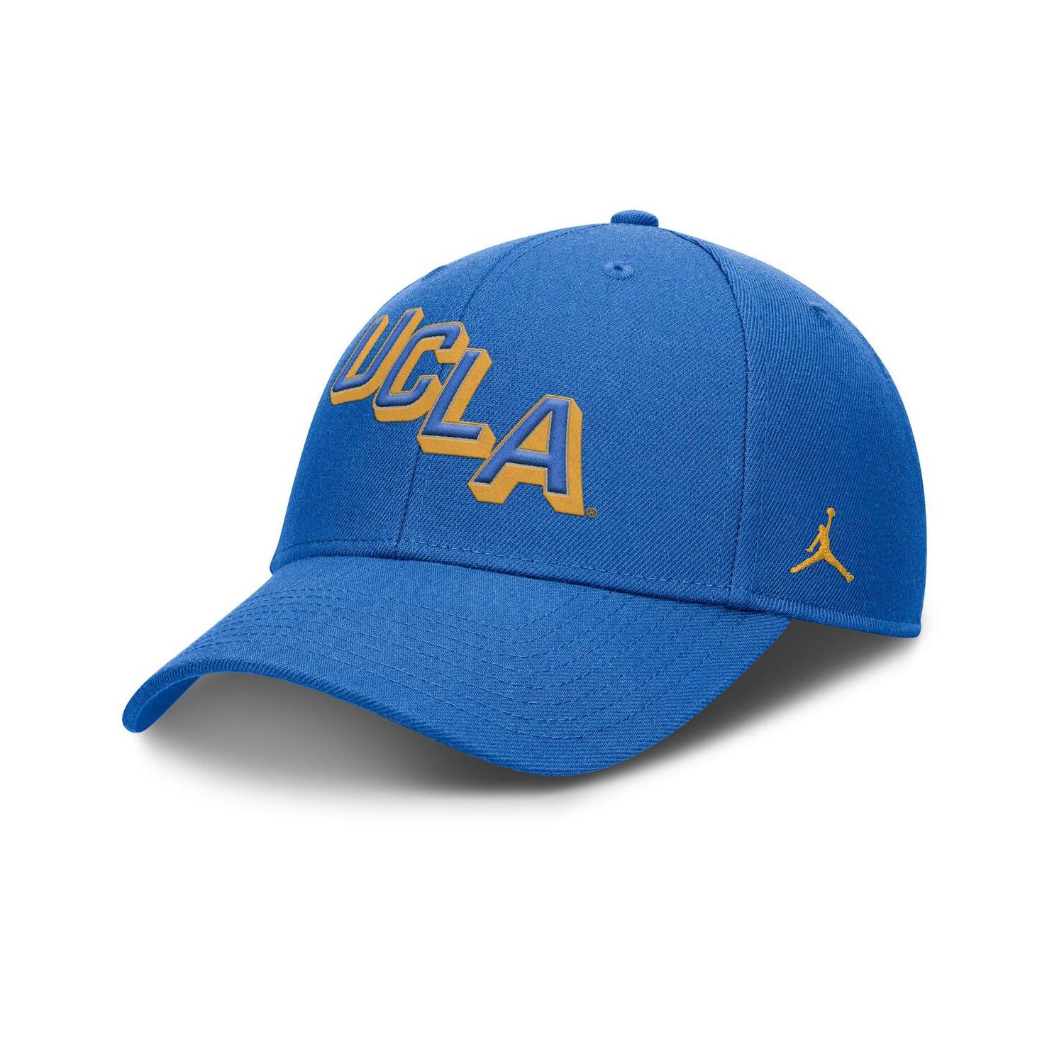 Men's Blue UCLA Bruins Slanted Primetime Rise Performance Adjustable Hat
