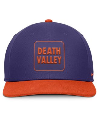 Men's Purple/Orange Clemson Tigers 2025 Sideline Campus Pro Local Snapback Hat