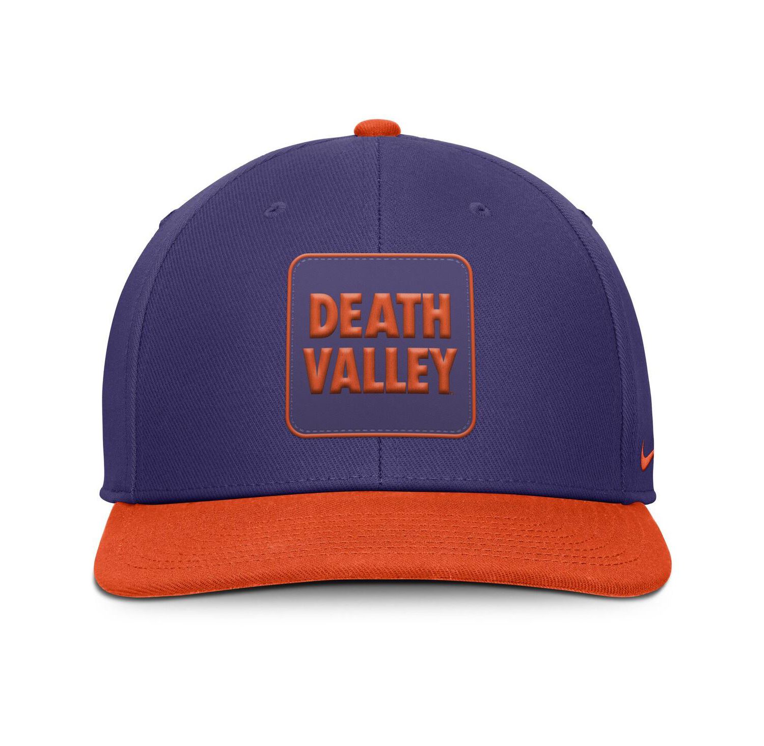 Men's Purple/Orange Clemson Tigers 2025 Sideline Campus Pro Local Snapback Hat