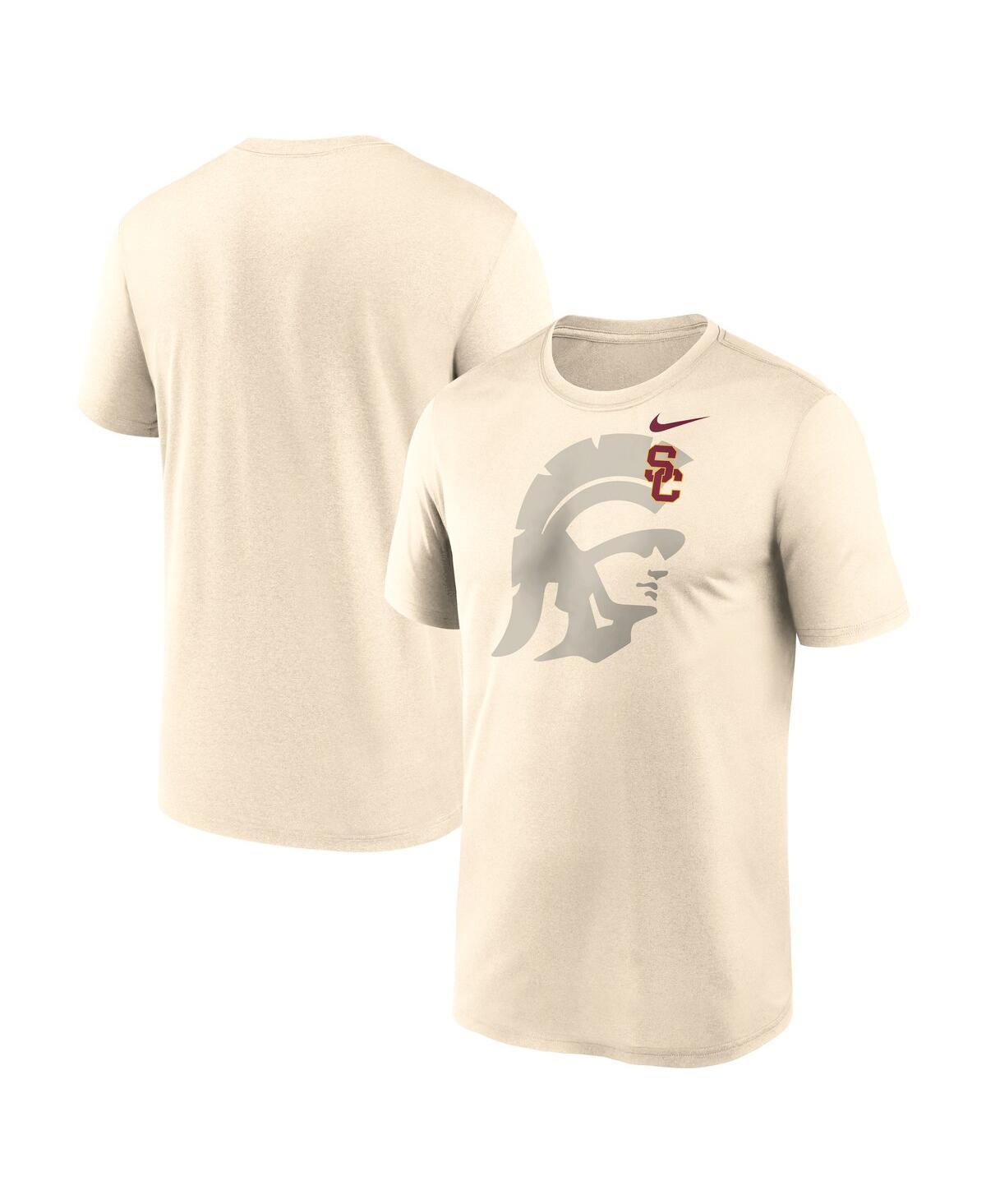 Nike Natural Usc Trojans Campus Shadow Legend Performance T-shirt In Neutral