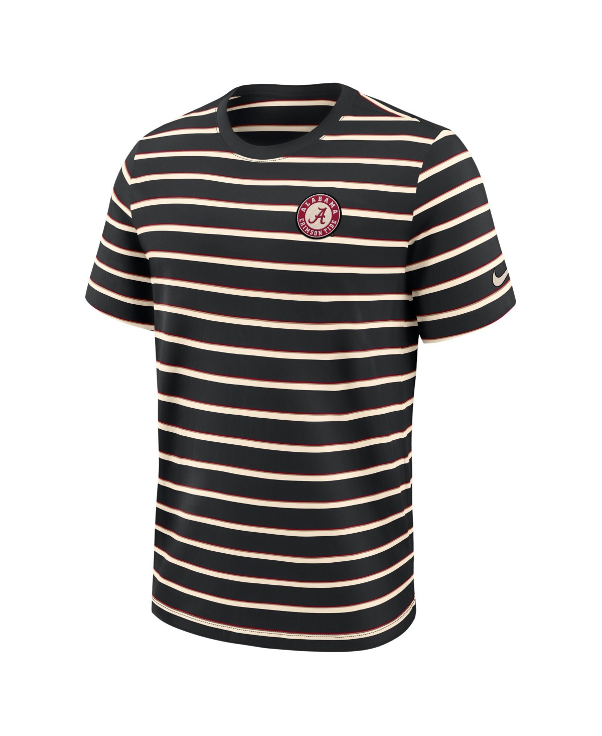 Nike Black Alabama Crimson Tide Athletic Prep Legacy Summit Stripe T-shirt In Blue