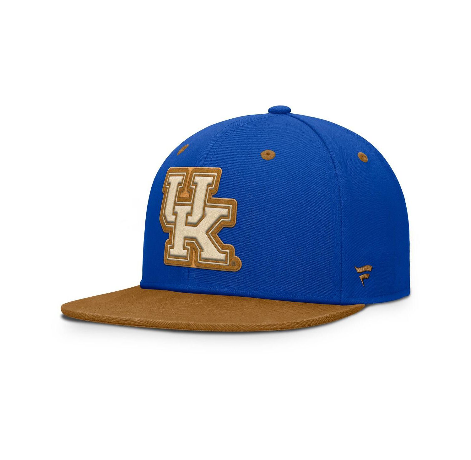 Men's Royal/Brown Kentucky Wildcats Noboa Fitted Hat
