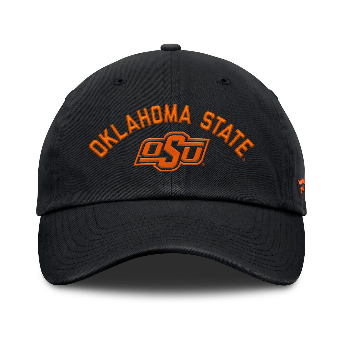 Мужская кепка Fanatics Black Oklahoma State Cowboys Myth Adjustable Hat — фото 2
