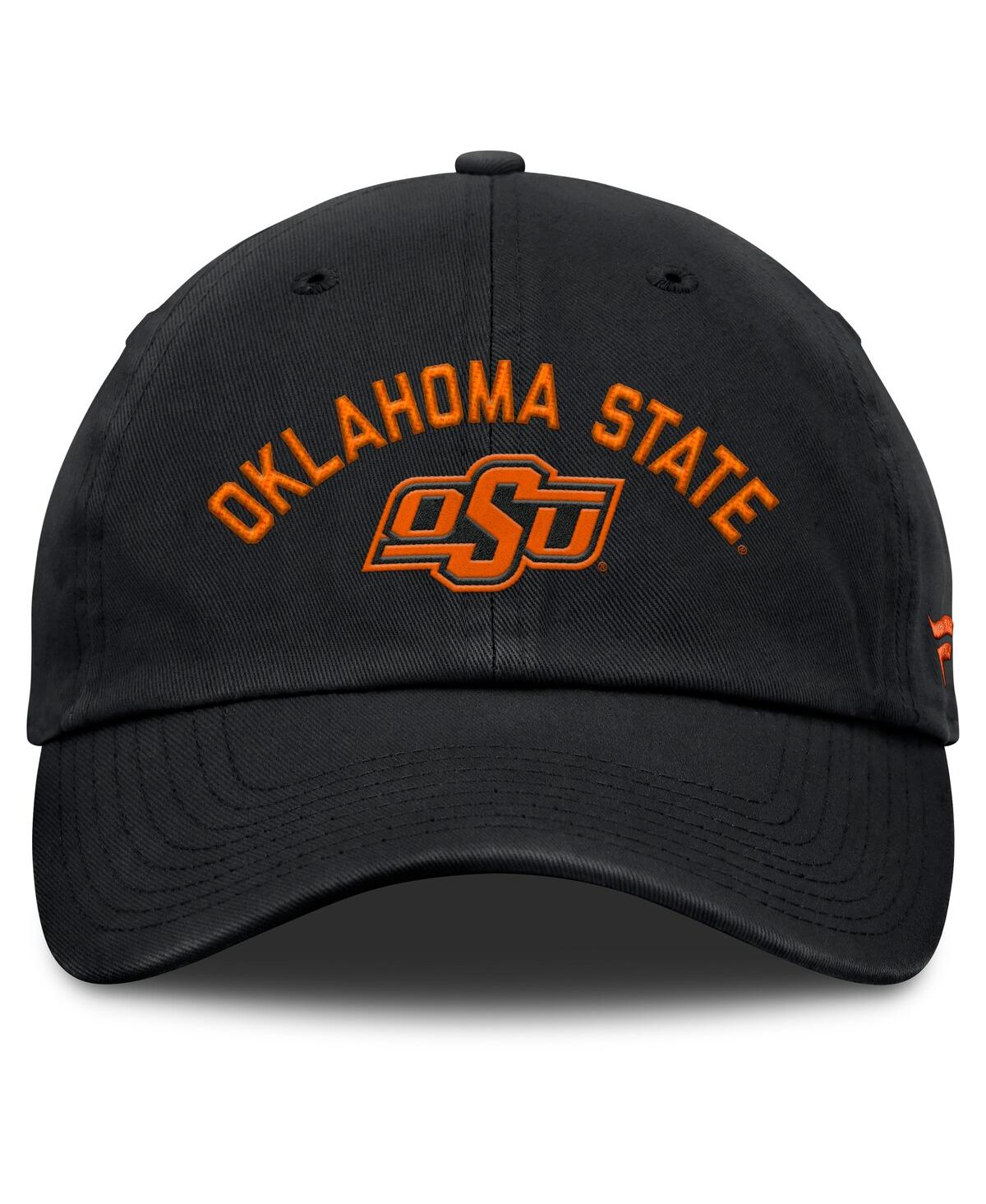 Fanatics Men's Black Oklahoma State Cowboys Myth Adjustable Hat In Black