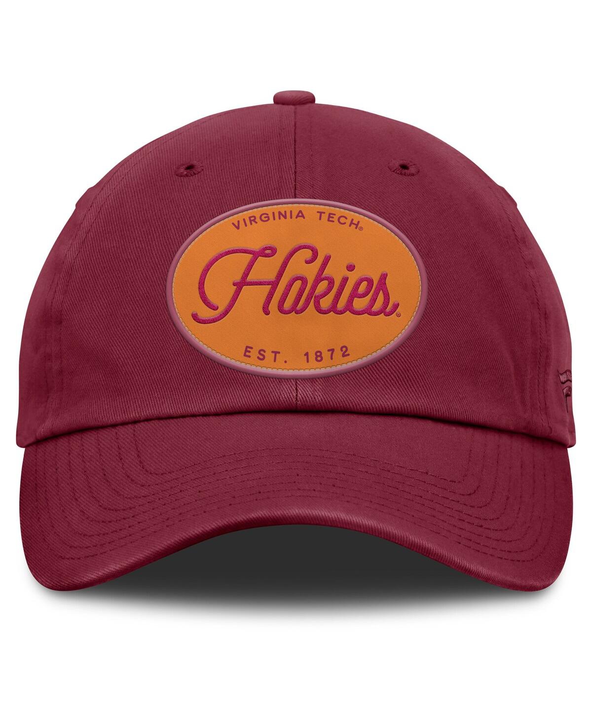 Fanatics Women's Maroon Virginia Tech Hokies Candid Adjustable Hat In Burgundy