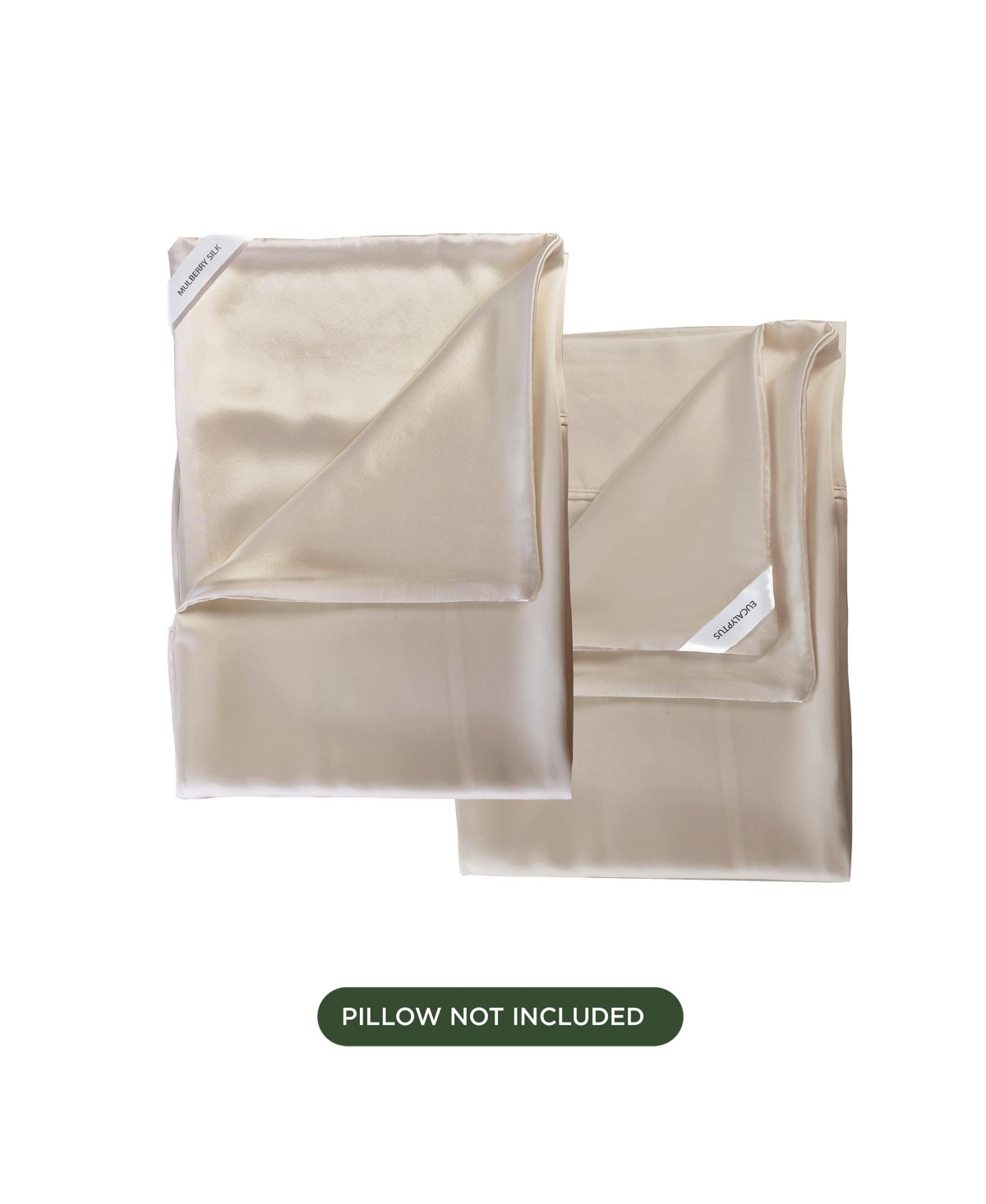 Night 22-Momme 100% Mulberry Silk and Eucalyptus DualSilk Pillowcase
