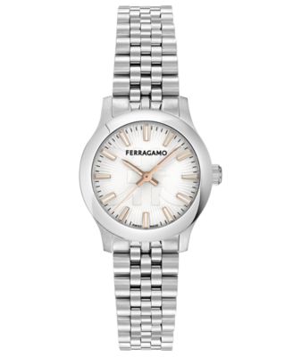 Ferragamo - Women's Swiss Duo Stainless Steel Bracelet Watch 28mm