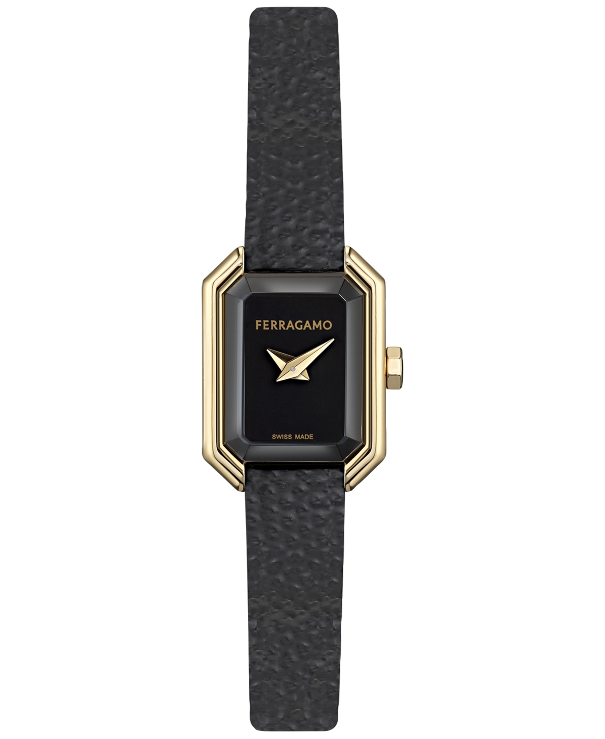 Ferragamo Crystal Petite Watch In Gold