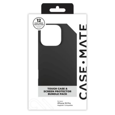 Protection Pack Tough MagSafe Case and Glass Screen Protector for Apple iPhone 16 Pro