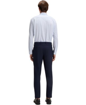 Men's Slim-Fit Cotton Blend Shirt