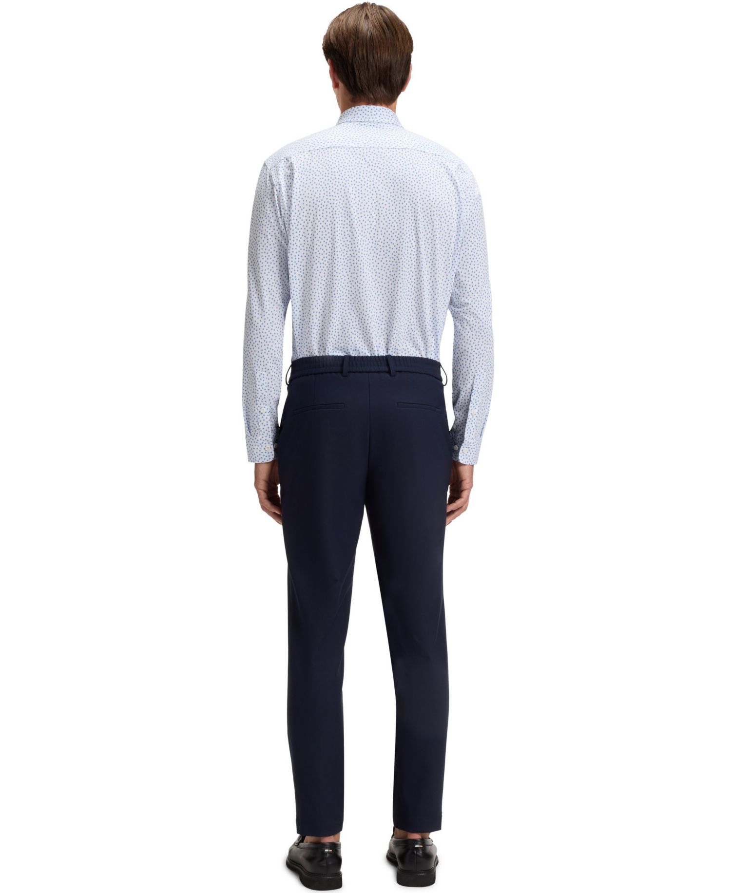 Men's Slim-Fit Cotton Blend Shirt