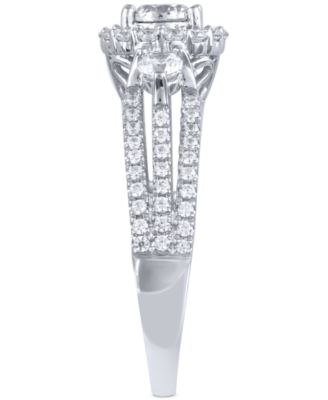 Diamond Engagement Ring (1 ct. t.w.) in 14k White Gold