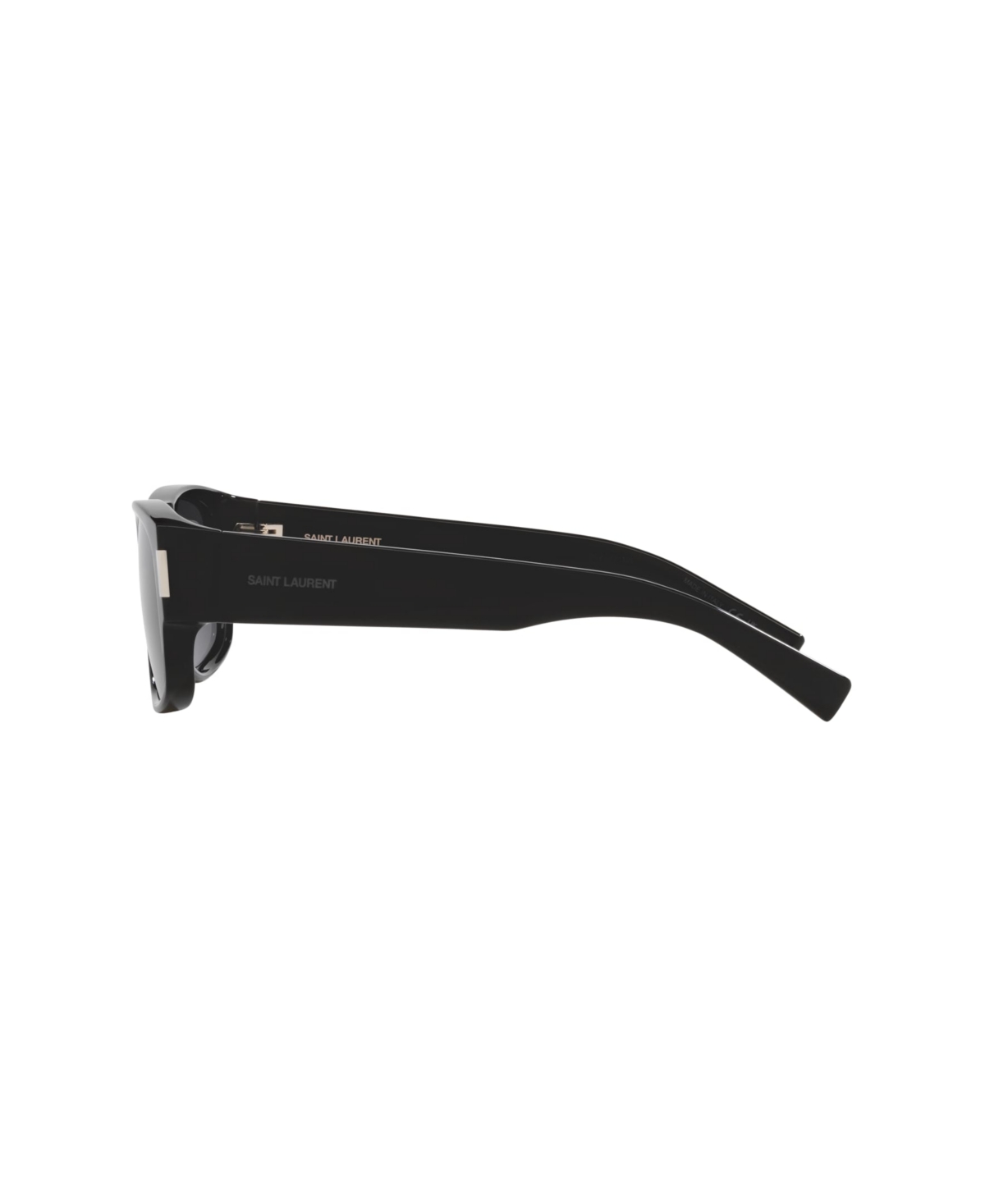 Saint Laurent Men's Rectangle Sunglasses, Sl 689 Ys000575 In Black
