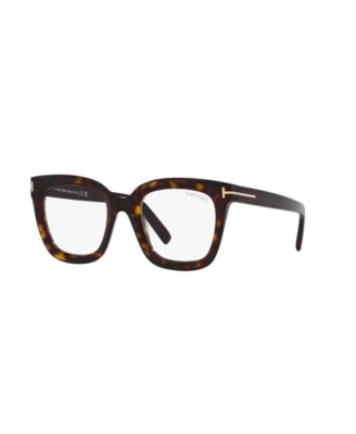 Woman Square Plastic FT5880-B Eyeglasses