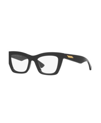 Bottega Veneta Women's Rectangle Eyeglasses, 6J000395 - Blue