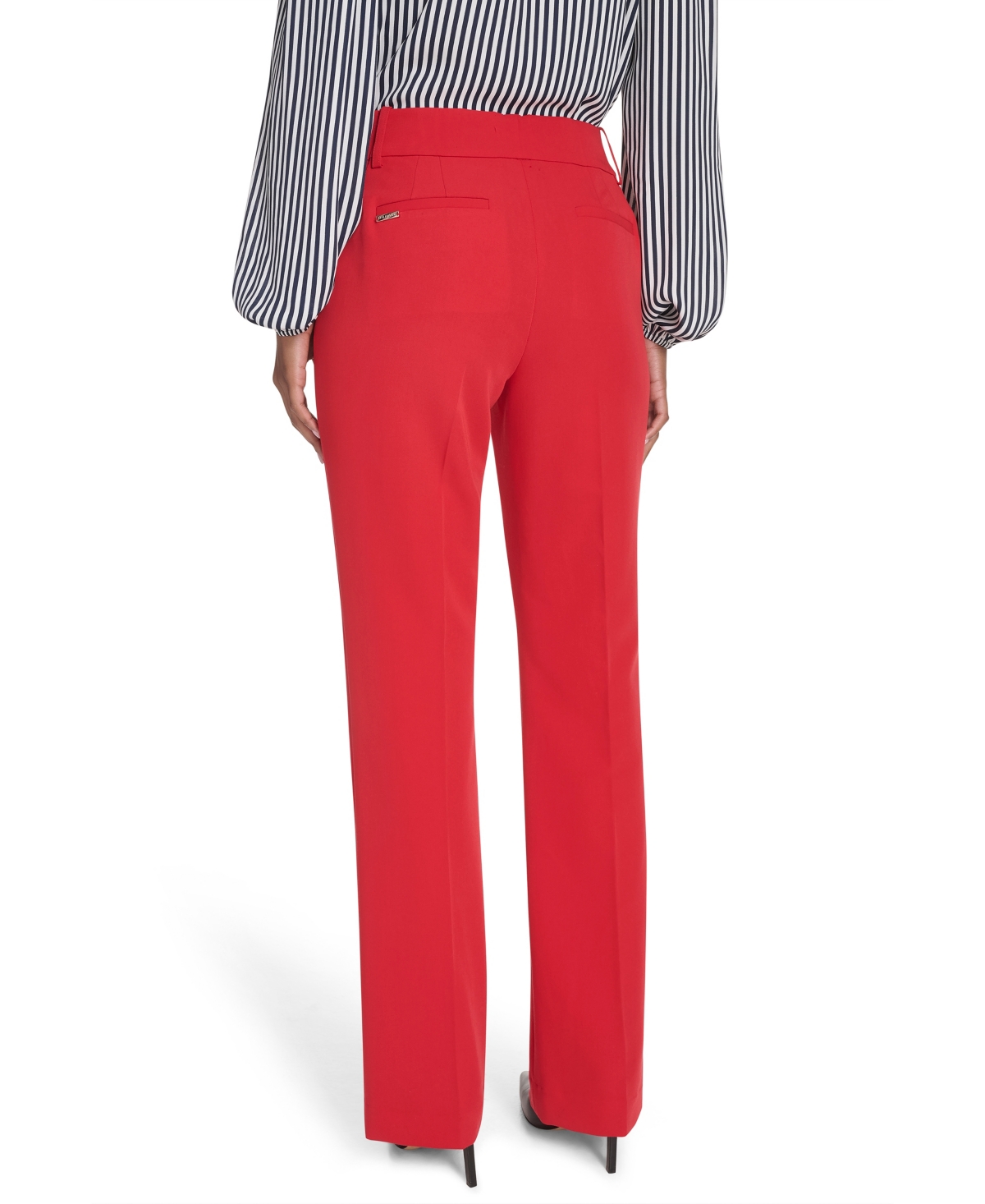 Tommy Hilfiger Women's Sutton Solid Bootcut Trousers In Multi