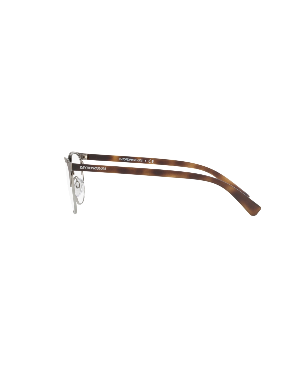 Emporio Armani Men's Oval Eyeglasses, Ea1059 In Brown