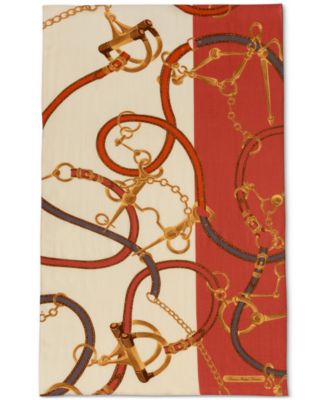 Lauren Ralph Lauren - Belting-Print Wrap Scarf