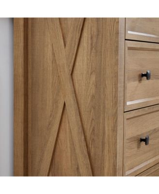 Tall Bathroom Cabinet Closet Organizers Storage Clothes with 6 Drawers