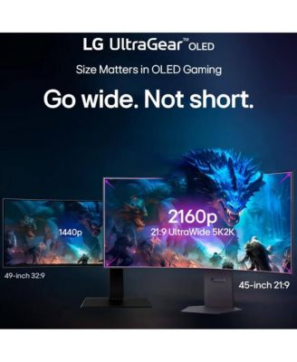 45" Curved UltraGear OLED 5K2K 330Hz Gaming Monitor
