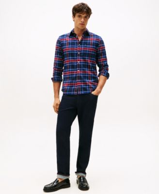 Men's Flannel Tartan Check Shirt