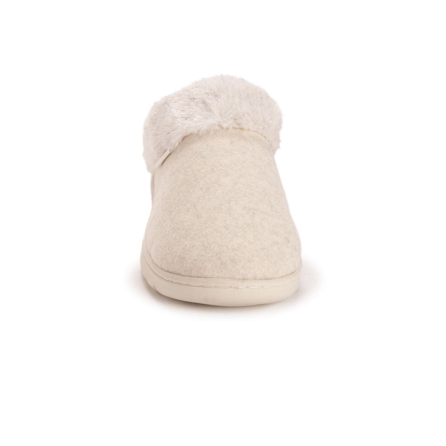 Женские тапочки MUK LUKS Nony Ann Slipper, цвет: Овсяный меланжевый — фото 4