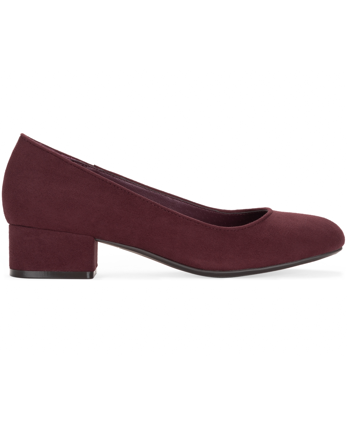 Style & Co Women's Gerriee Block-heel Pumps, Created For Macy's In Red