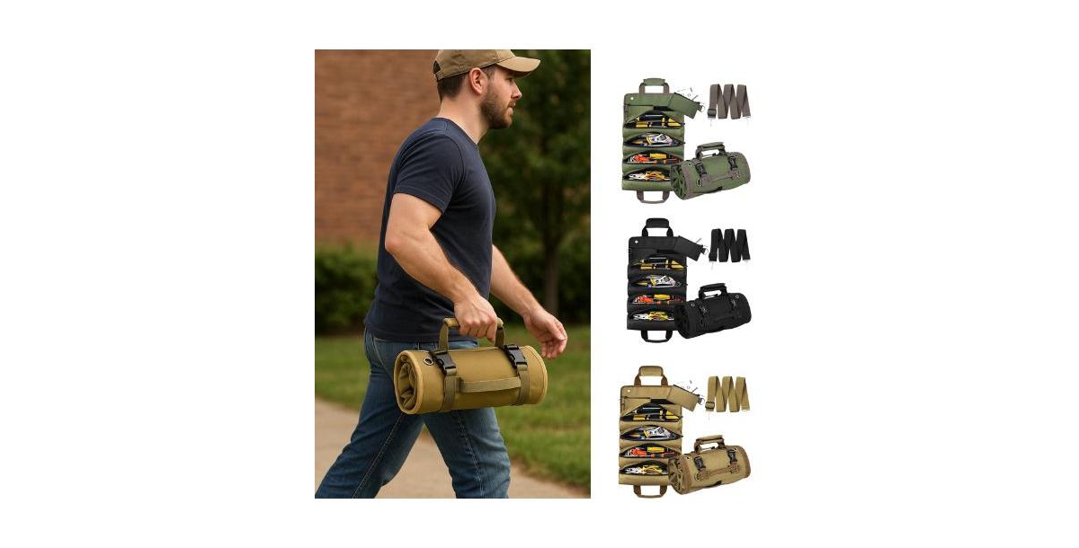Roll Up Tool Belt - Green