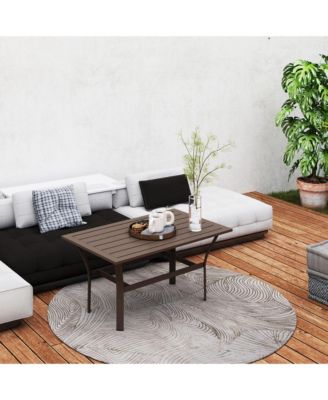 Outdoor Table, All-Weather Patio Table,