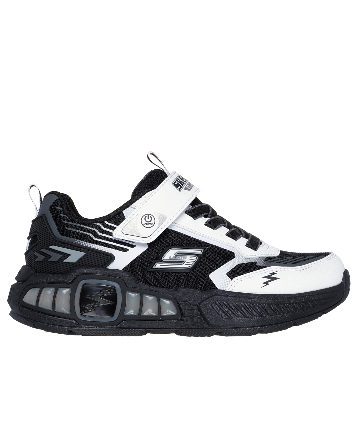 Skechers Little Boys S Lights: Light Storm 3.0 Light-up Stay-put Closure Athletic Sneakers From Finish Line In Multi