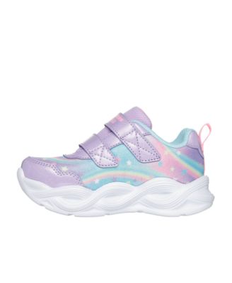Toddler Girls S Lights: Twisty Glow Light-Up Fastening Strap Casual Sneakers from Finish Line