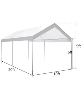 Steel Frame Party Tent Canopy Shelter Portable Car Carport Garage Cover