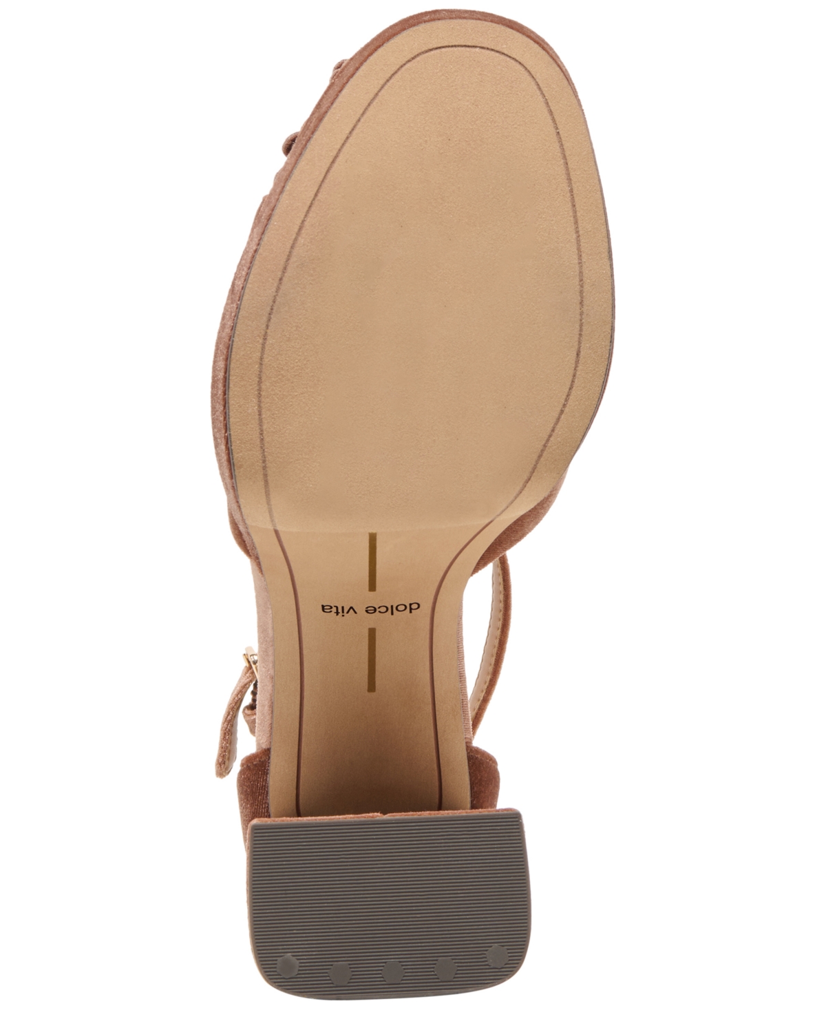 Dolce Vita Perel Platform Ankle Strap Sandal In Brown