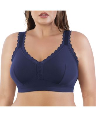 Women's Dalis Wire-Free Bralette, Pearl White, 30J