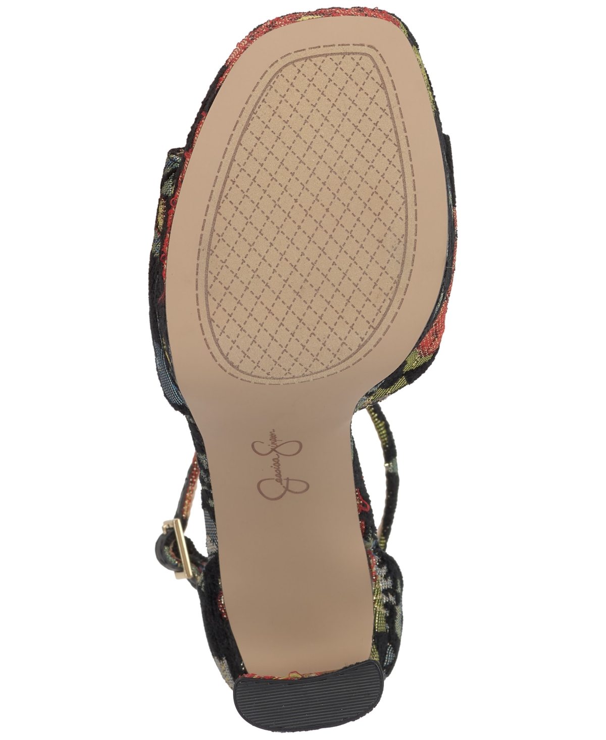 Jessica Simpson Women's Telxia Blade-heel Platform Dress Sandals In Multi