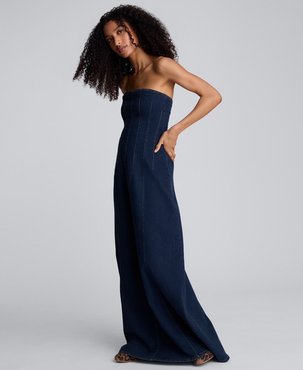 Kenneth Cole Women's Strapless Maxi Dress