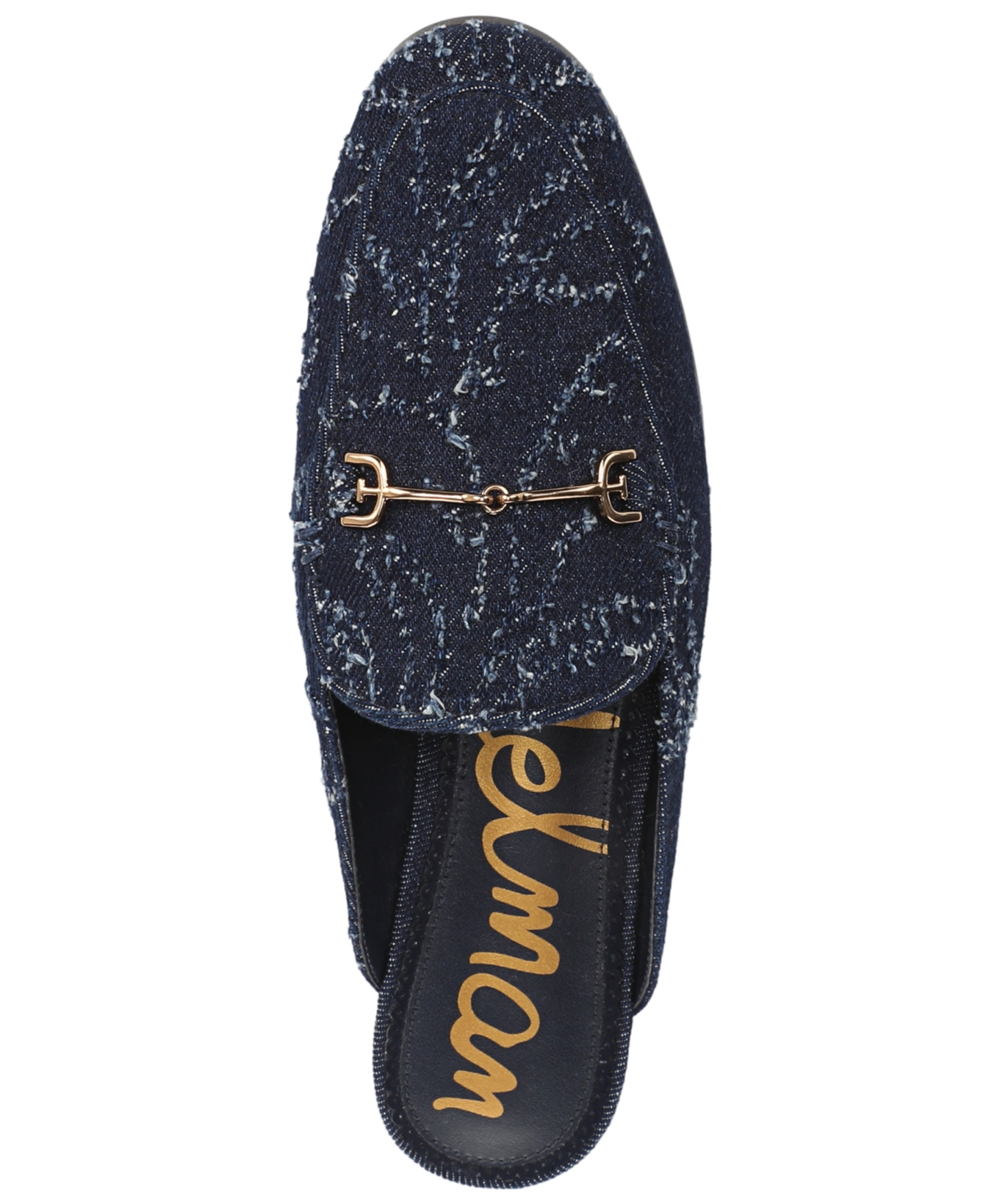 Sam Edelman Women's Linnie Tailored Mules In Blue