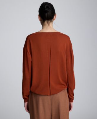 Women's V-Neck Pullover Sweater