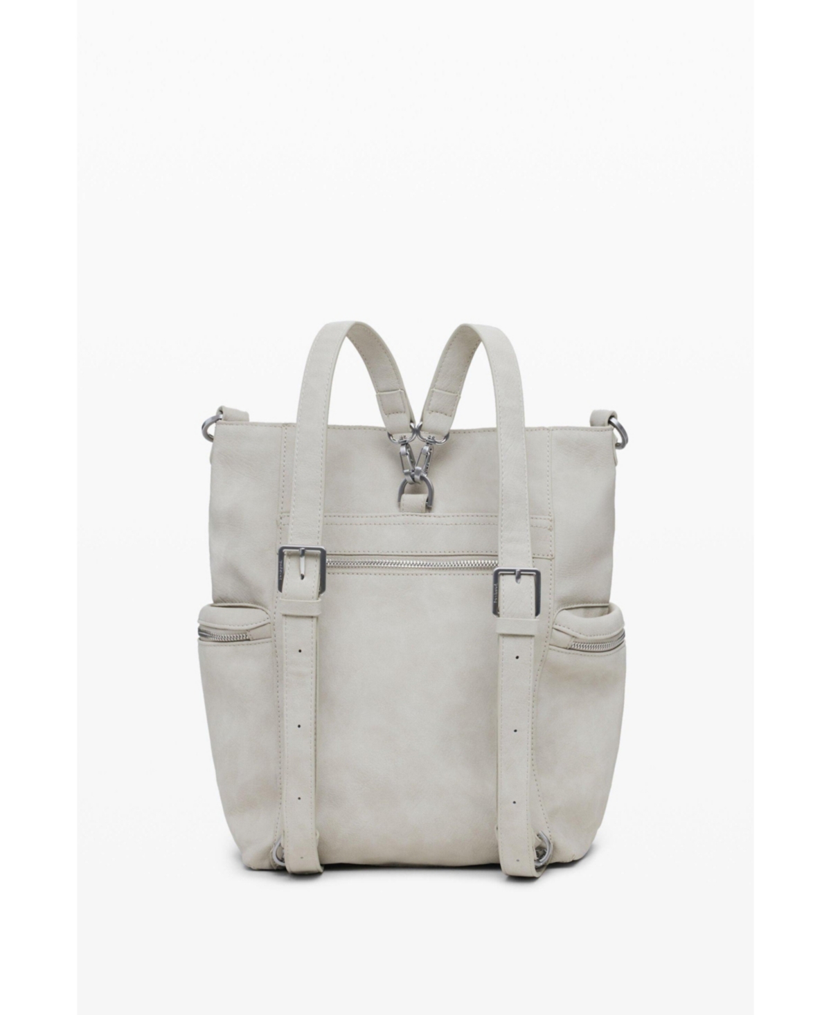 Desigual Women's Large logo faux leather backpack