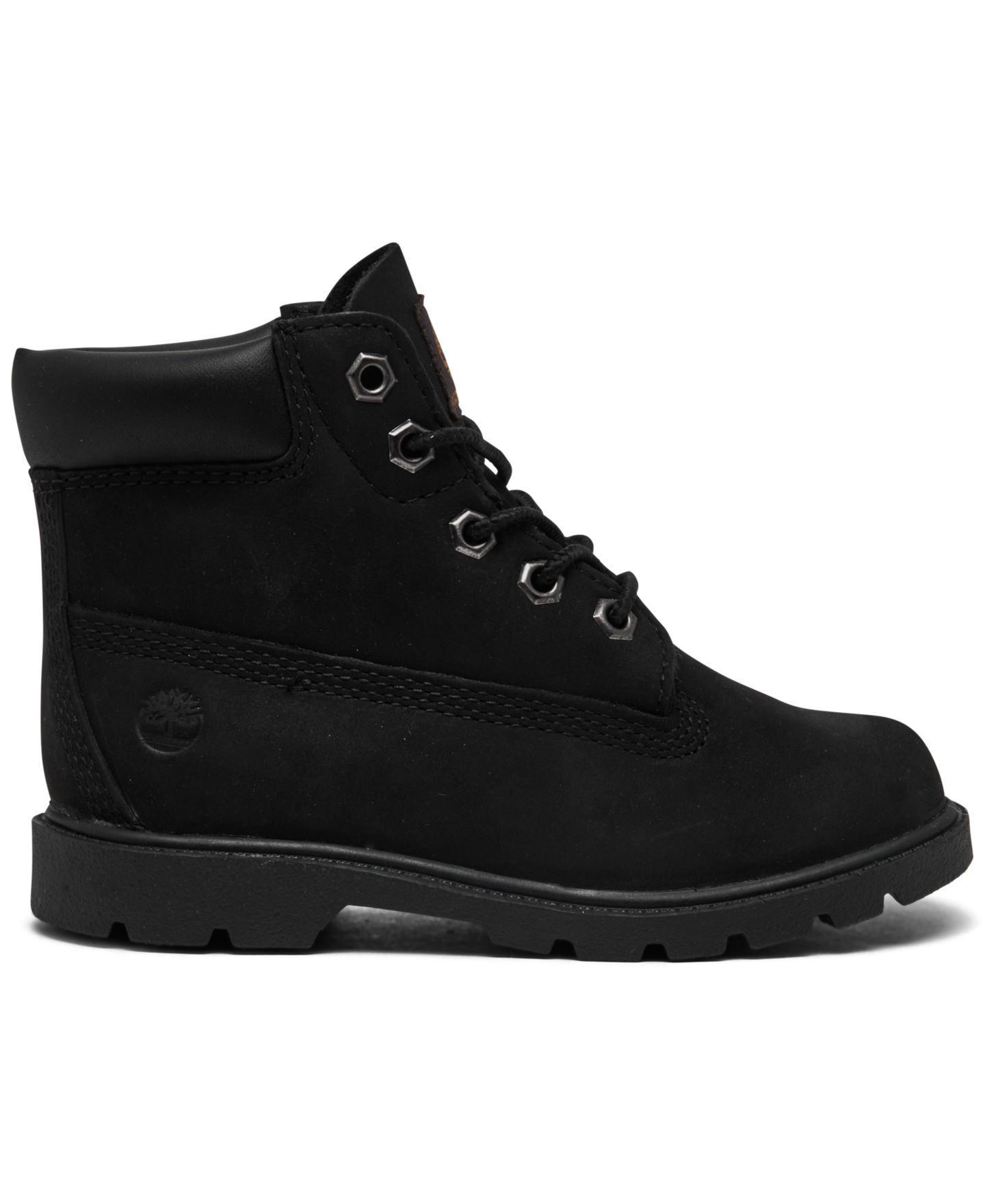 Детские ботинки Timberland 6 Inch Classic Waterproof, цвет: Чёрный — фото 2