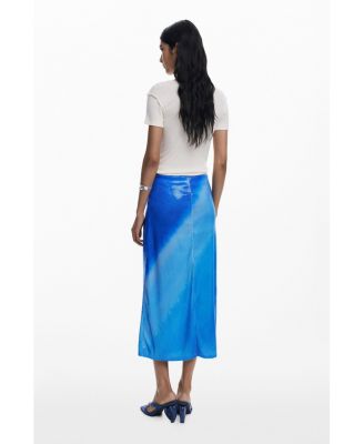 Women's Tie-dye Midiskirt