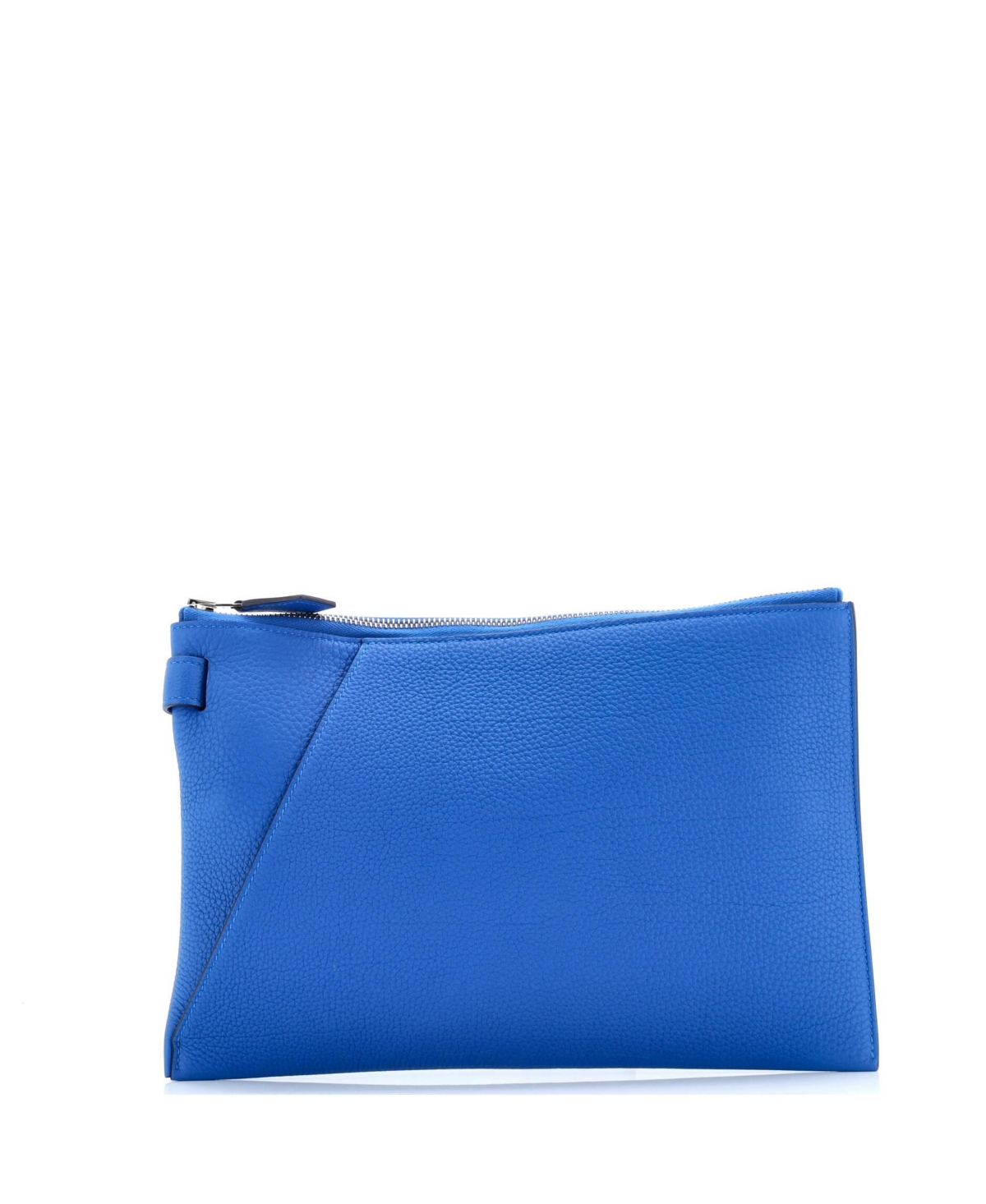 Pre-Owned Hermes 30 Cabavertige Pouch Leather - Blue