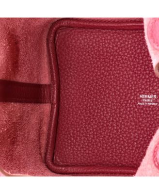 Pre-Owned Hermes PM Picotin Lock Bag Clemence