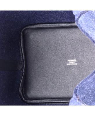 Pre-Owned Hermes PM Picotin Lock Bag Felt with Leather
