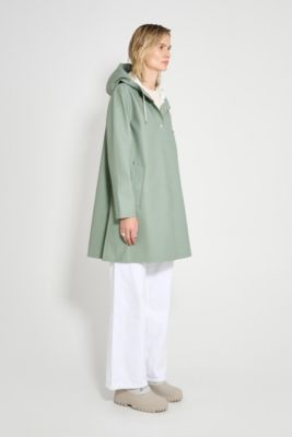 Women's Mosebacke Hooded Long Sleeve Raincoat