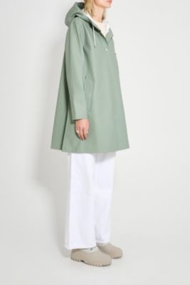 Women's Mosebacke Hooded Long Sleeve Raincoat