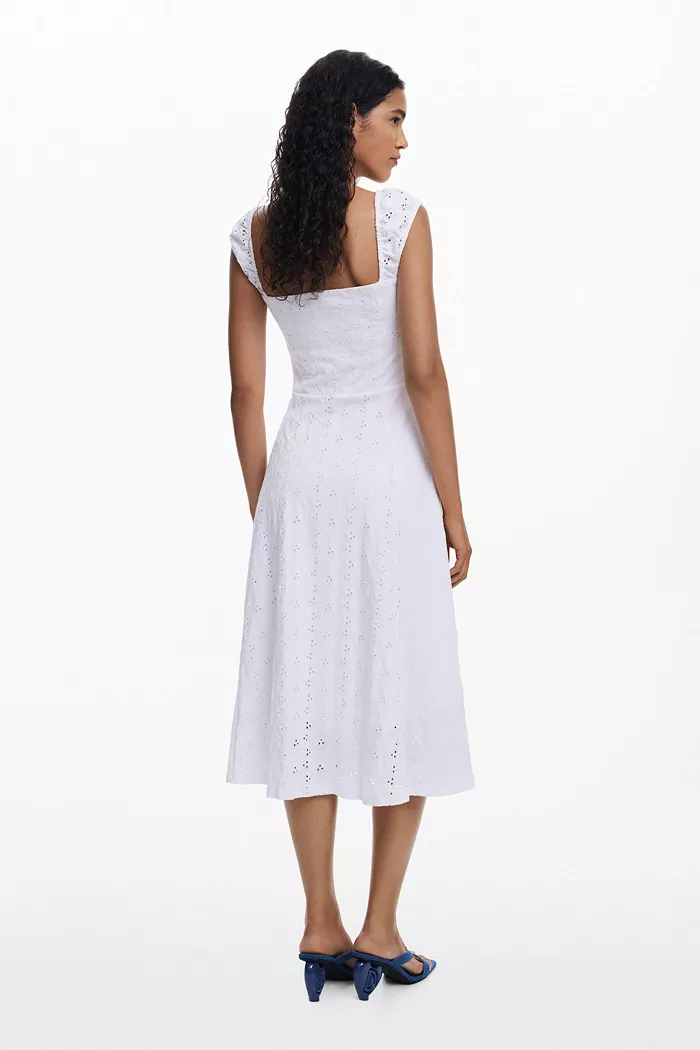Women's Embroidered midi dress - thumbnail 6