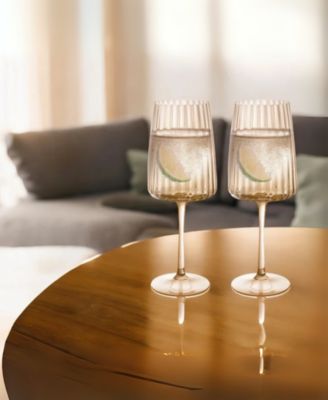 Modern Ap Wine Glasses, Set of 4