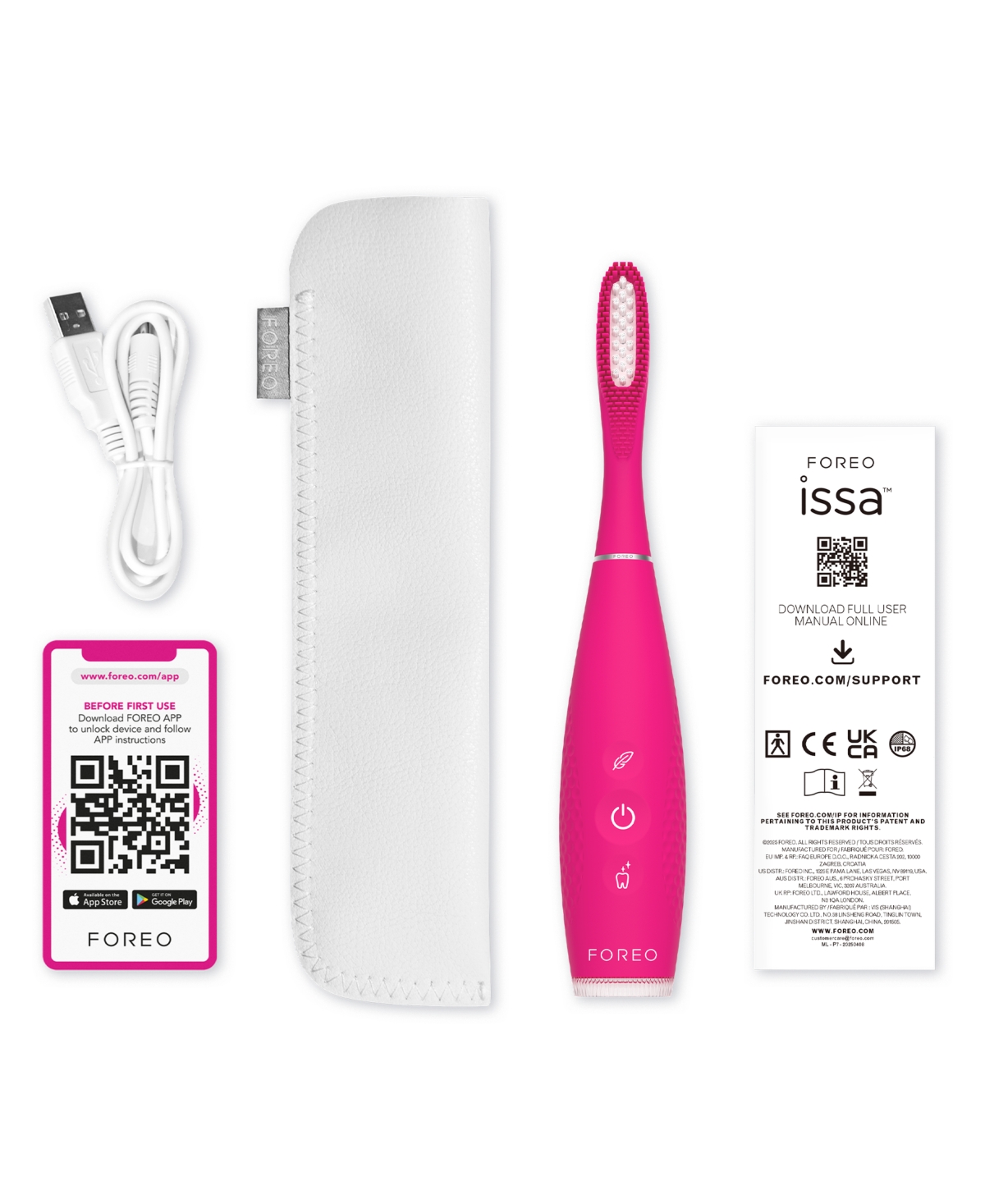 Foreo Issa 4 Electric Toothbrush In Pink