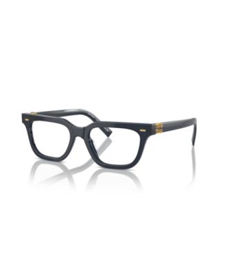 Woman Rectangle Plastic MU 07XV Eyeglasses